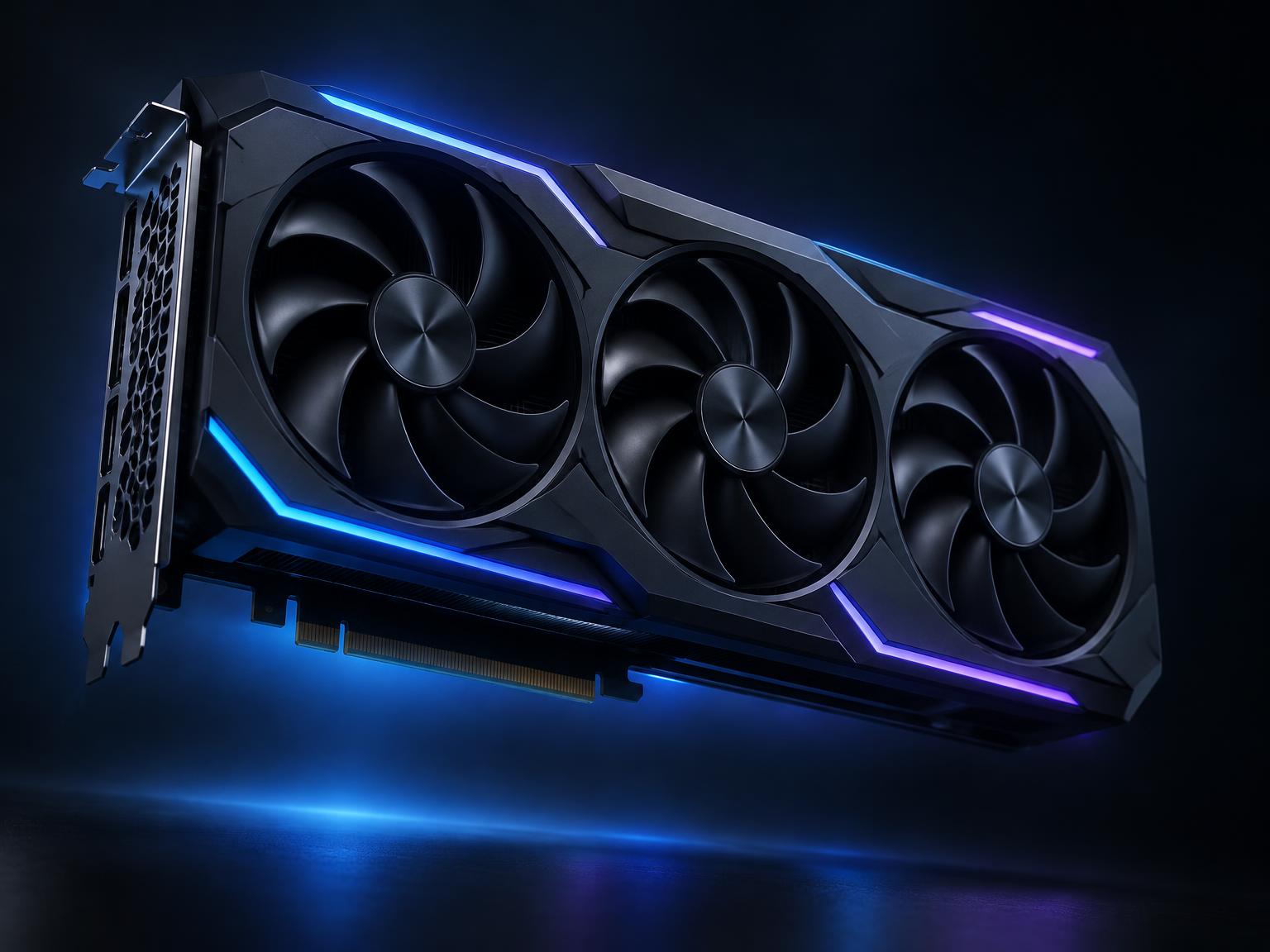 Illustrative high-performance graphics card